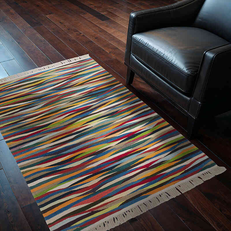 Yeni Kök Boya El Dokuma Kilim - 103 cm x 151 cm - K0062563