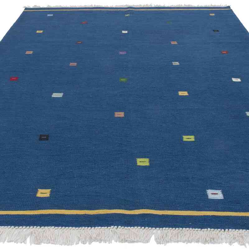 Yeni Kök Boya El Dokuma Kilim - 186 cm x 253 cm - K0062564