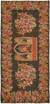 Vintage Moldova Kilimi - 166 cm x 344 cm