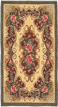 Vintage Moldova Kilimi - 172 cm x 307 cm