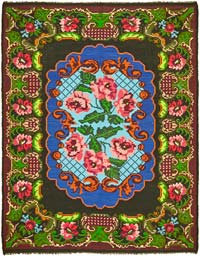 Vintage Moldova Kilimi - 200 cm x 252 cm