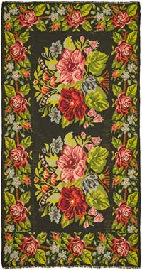 Vintage Moldova Kilimi - 193 cm x 363 cm