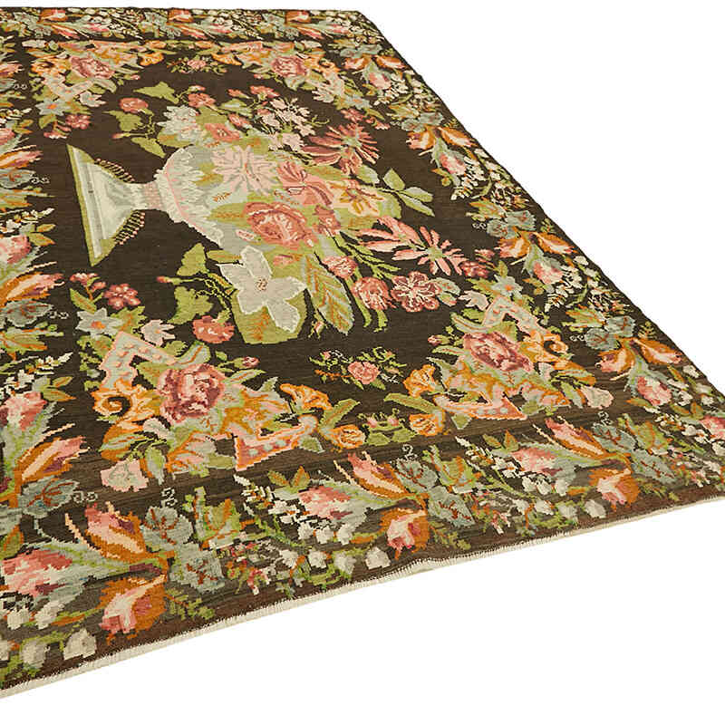 Alfombra Vintage Moldovan Kilim - 208 cm x 327 cm - K0062635