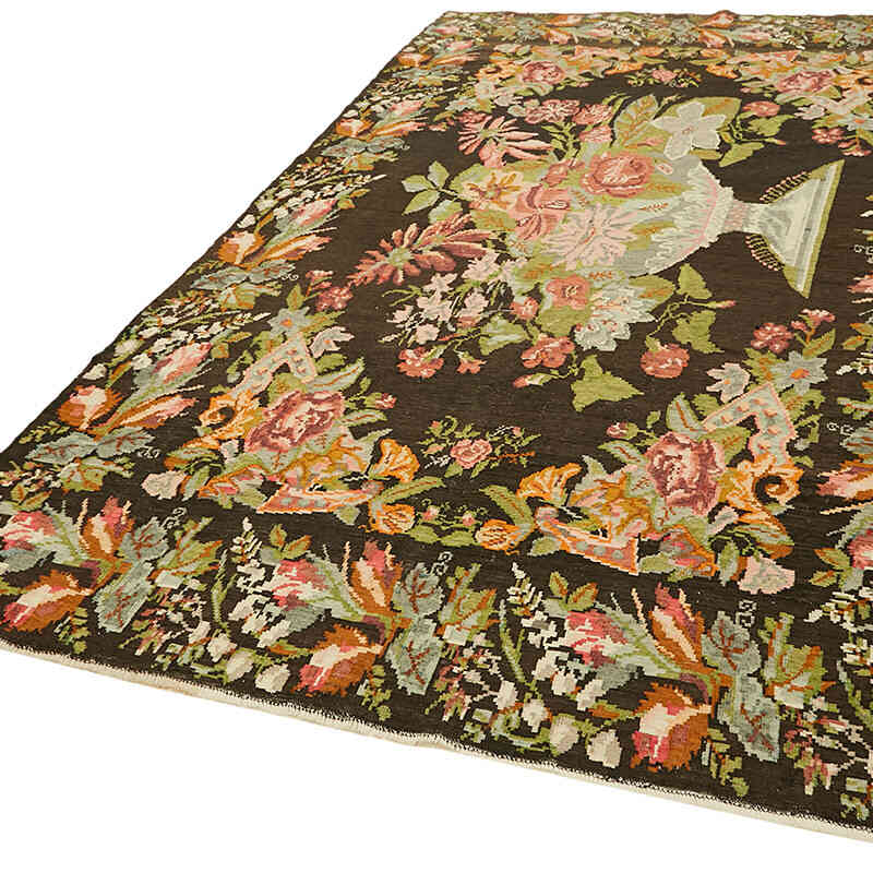 Alfombra Vintage Moldovan Kilim - 208 cm x 327 cm - K0062635
