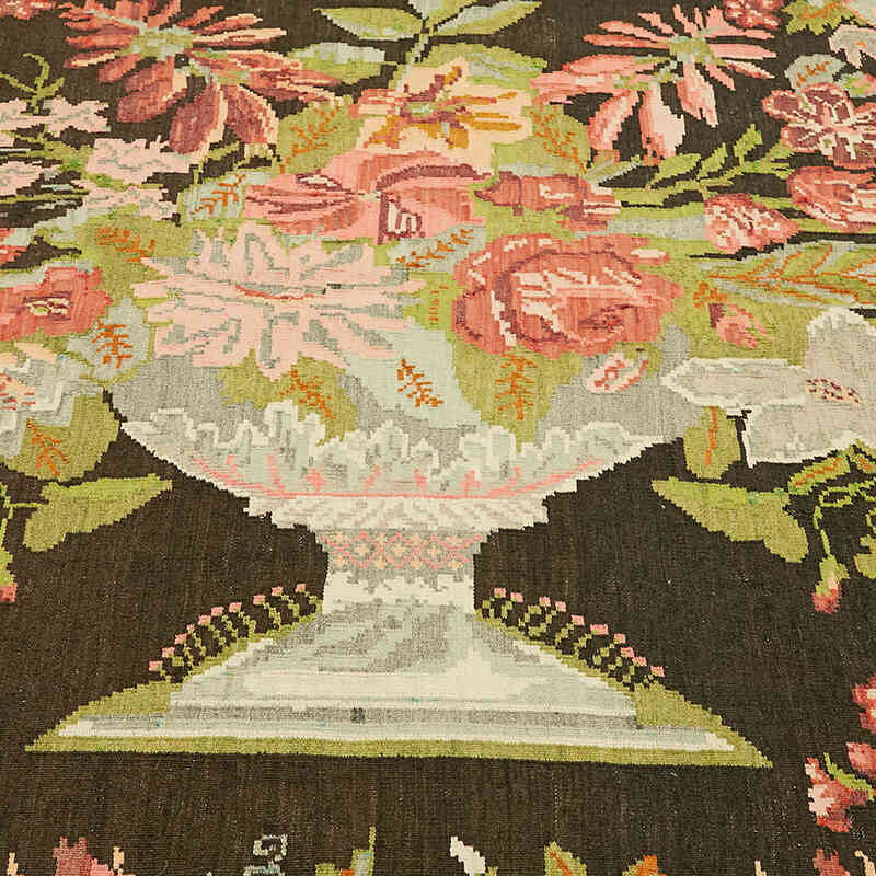 Alfombra Vintage Moldovan Kilim - 208 cm x 327 cm - K0062635