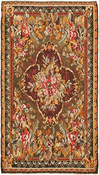 Vintage Moldova Kilimi - 194 cm x 328 cm