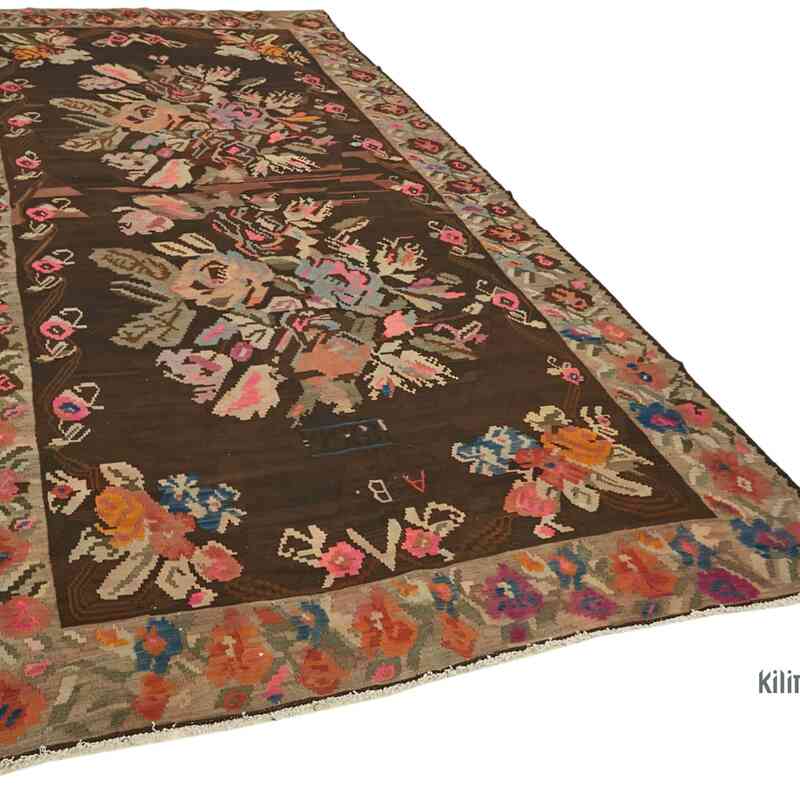 Vintage Moldova Kilimi - 194 cm x 397 cm - K0062652
