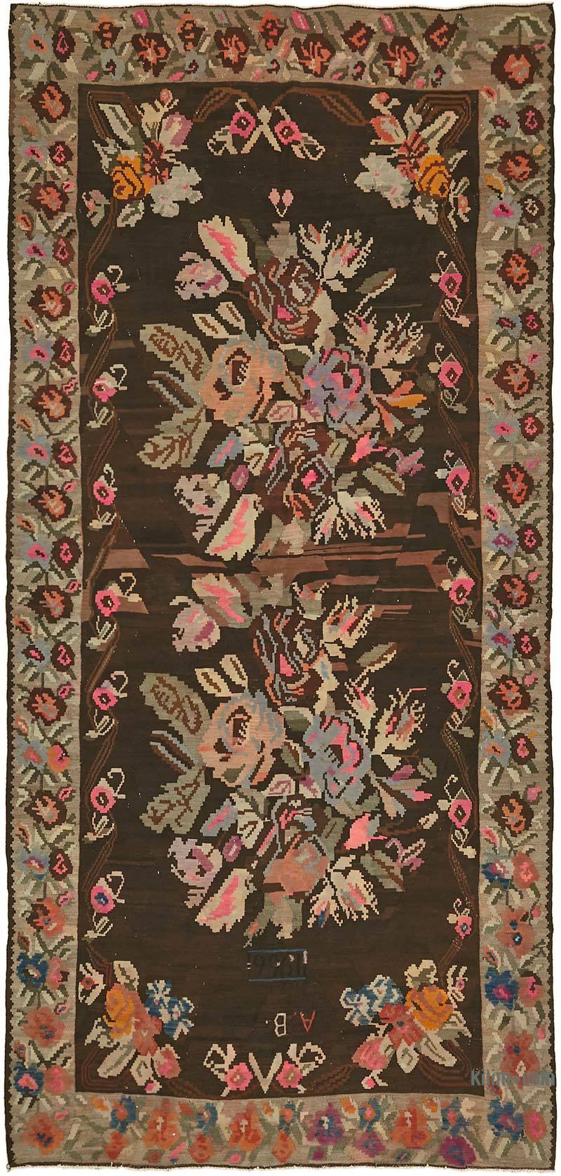 Alfombra Vintage Moldovan Kilim - 194 cm x 397 cm - K0062652