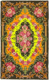 Vintage Moldova Kilimi - 212 cm x 341 cm