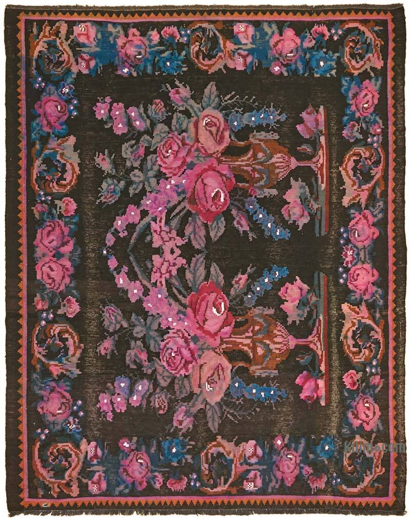 Vintage Moldova Kilimi - 186 cm x 227 cm - K0062657