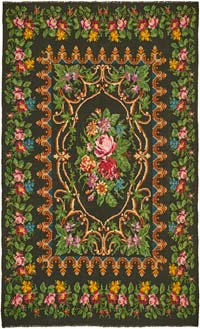 Vintage Moldova Kilimi - 212 cm x 338 cm