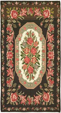 Vintage Moldova Kilimi - 190 cm x 330 cm