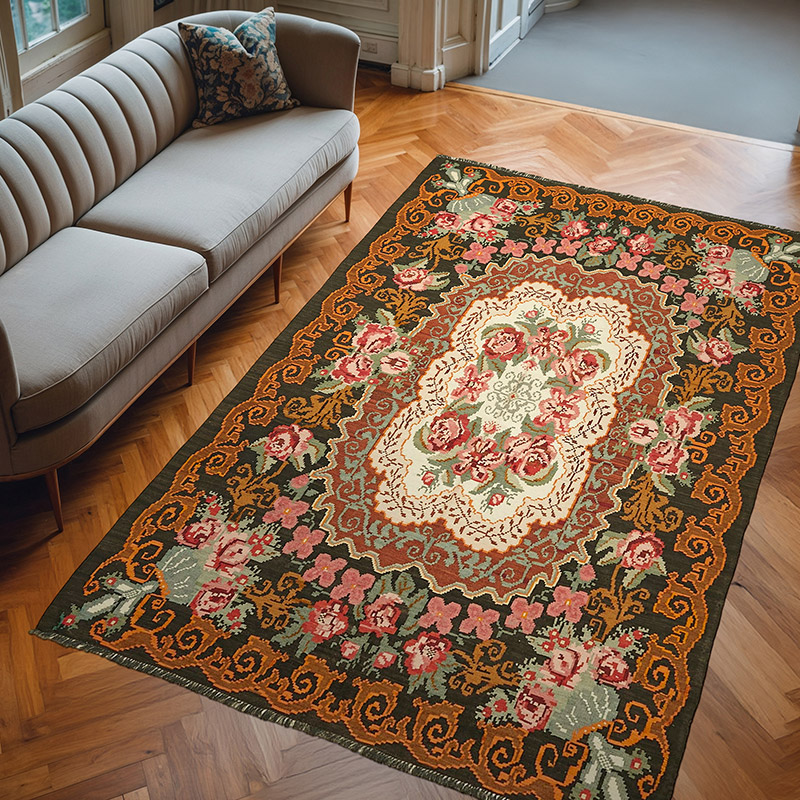 Vintage Moldova Kilimi - 200 cm x 300 cm - K0062667
