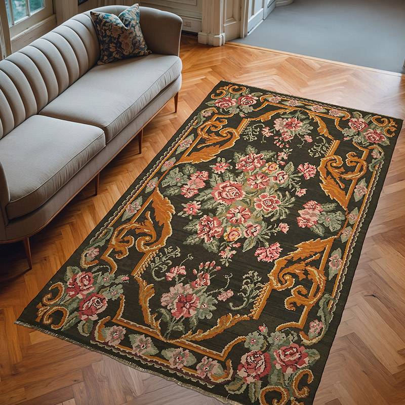 Vintage Moldova Kilimi - 160 cm x 290 cm - K0062668