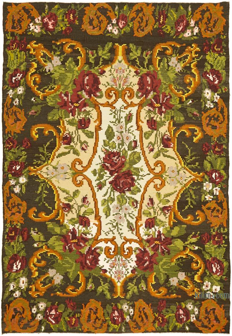Vintage Moldova Kilimi - 202 cm x 290 cm - K0062681