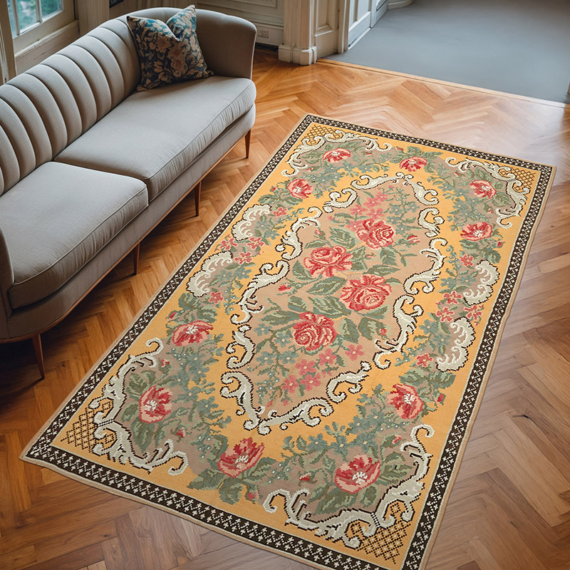 Alfombra Vintage Moldovan Kilim - 178 cm x 307 cm - K0062688