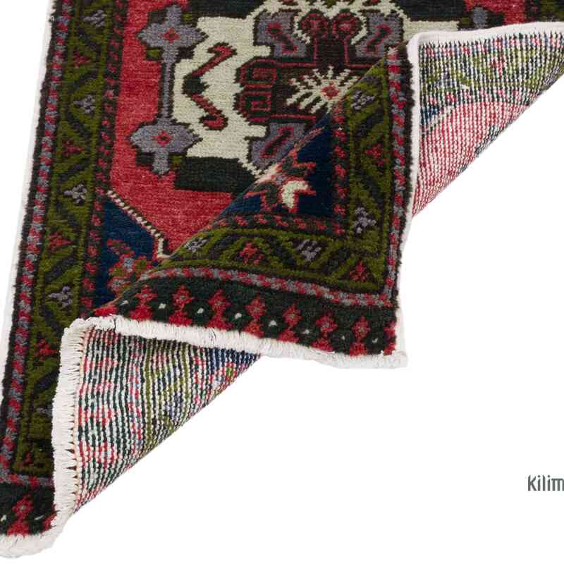 Alfombra Vintage Turca Anudada a Mano - 59 cm x 97 cm - K0062723