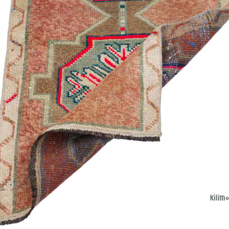 Vintage Turkish Hand-Knotted Rug - 1' 8" x 3' 2" (20" x 38") - K0062766