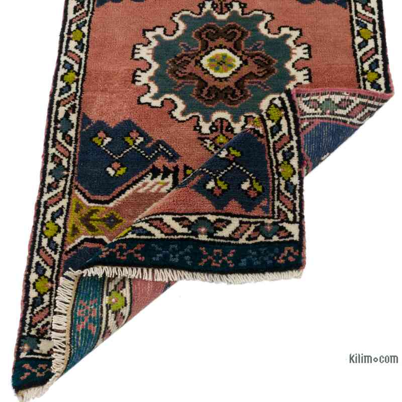 Alfombra Vintage Turca Anudada a Mano - 50 cm x 107 cm - K0062777