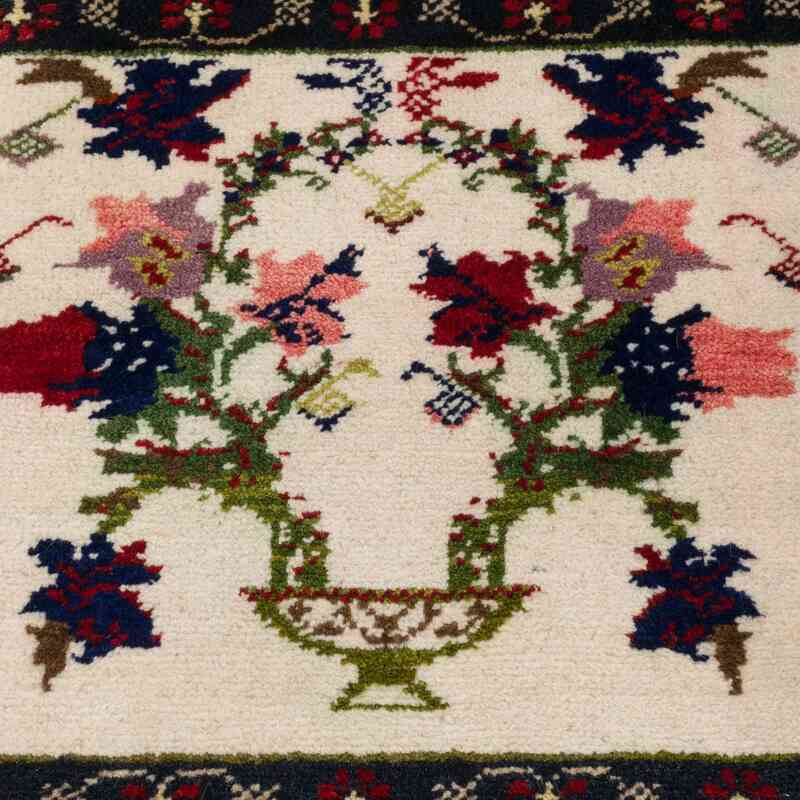 Vintage Turkish Hand-Knotted Rug - 2'  x 1' 8" (24 in. x 20 in.) - K0062780