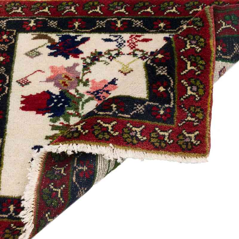 Alfombra Vintage Turca Anudada a Mano - 61 cm x 51 cm - K0062780