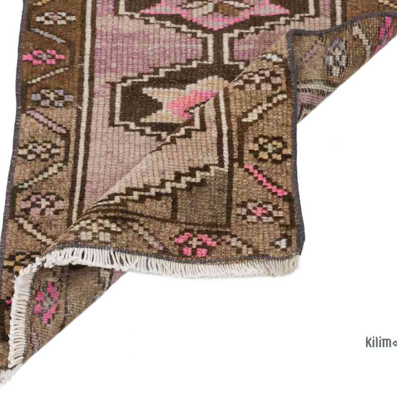 Alfombra Vintage Turca Anudada a Mano - 50 cm x 78 cm - K0062817