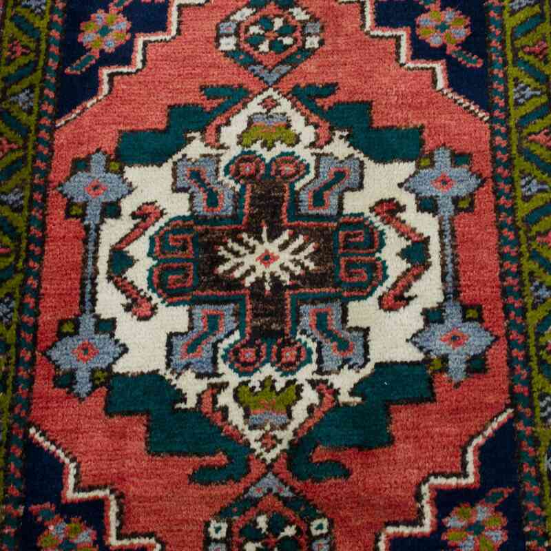 Vintage Turkish Hand-Knotted Rug - 1' 10" x 3' 3" (22" x 39") - K0062821