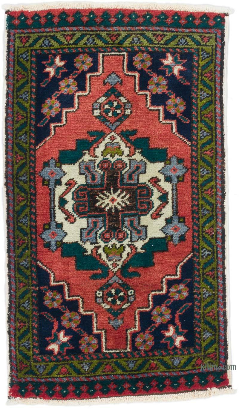 Vintage Turkish Hand-Knotted Rug - 1' 10" x 3' 3" (22" x 39") - K0062821