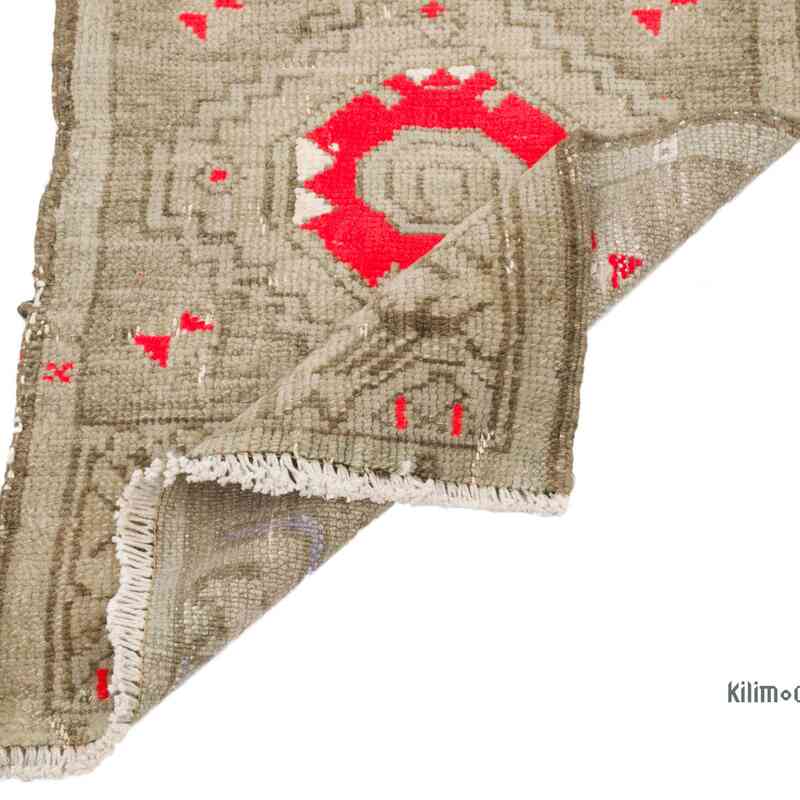 Alfombra Vintage Turca Anudada a Mano - 50 cm x 81 cm - K0062833