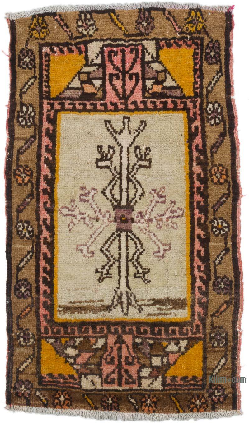 El Dokuma Vintage Hali - 52 cm x 90 cm - K0062841