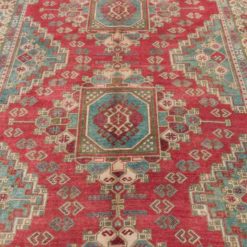 Alfombra Vintage Turca Anudada a Mano - 166 cm x 303 cm - K0062844