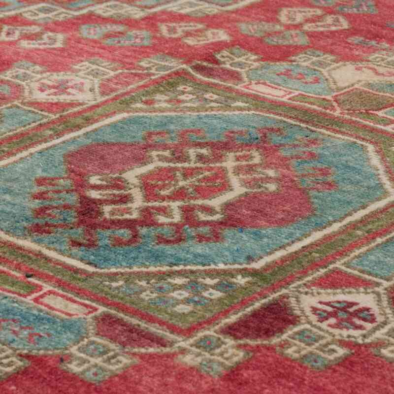 Alfombra Vintage Turca Anudada a Mano - 166 cm x 303 cm - K0062844