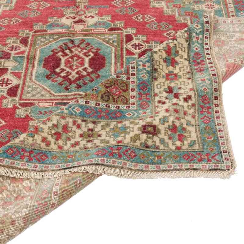 Alfombra Vintage Turca Anudada a Mano - 166 cm x 303 cm - K0062844