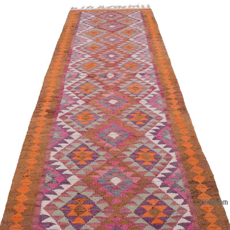 Vintage Anadolu Kilim Yolluk - 92 cm x 315 cm - K0062858