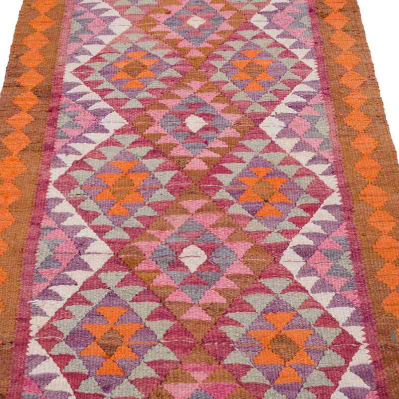 Vintage Anadolu Kilim Yolluk - 92 cm x 315 cm - K0062858