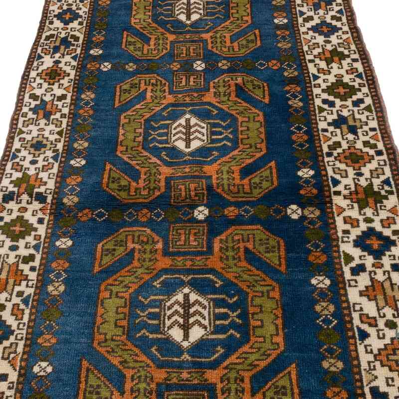 Vintage Turkish Hand-Knotted Rug - 3'  x 11' 8" (36 in. x 140 in.) - K0062870