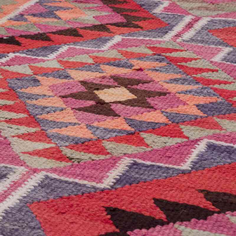Vintage Tribal Kilim Runner - 3' 2" x 10' 8" (38" x 128") - K0062887