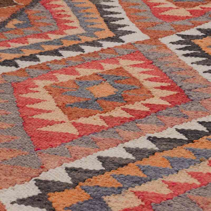 Vintage Tribal Kilim Runner - 2' 10" x 10' 8" (34" x 128") - K0062900