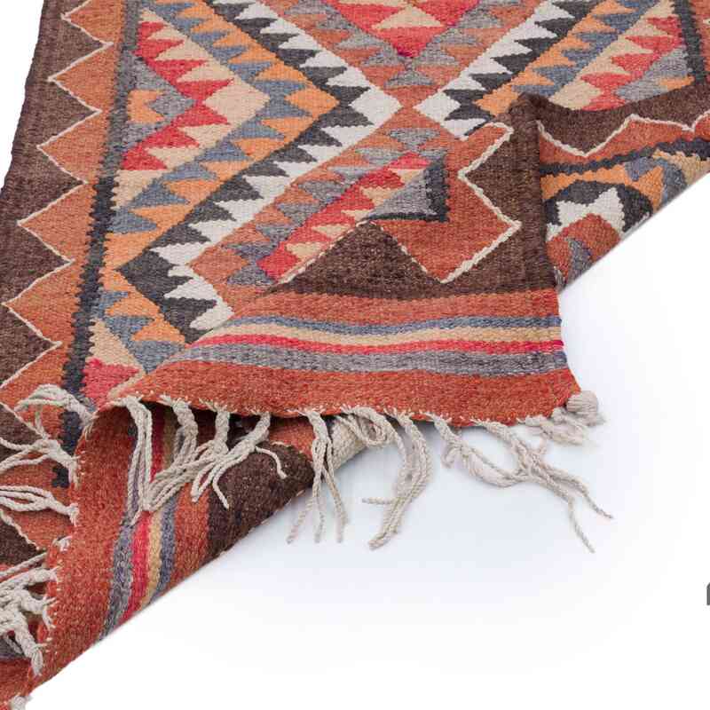 Vintage Tribal Kilim Runner - 2' 10" x 10' 8" (34" x 128") - K0062900