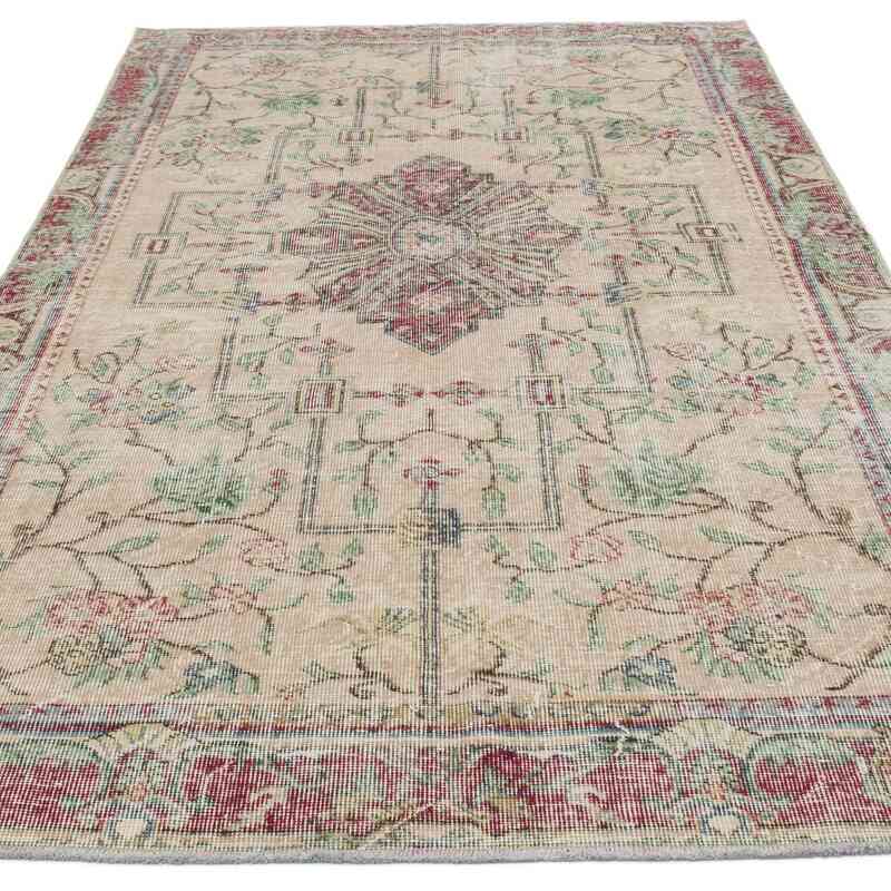 El Dokuma Vintage Halı - 147 cm x 245 cm - K0062904