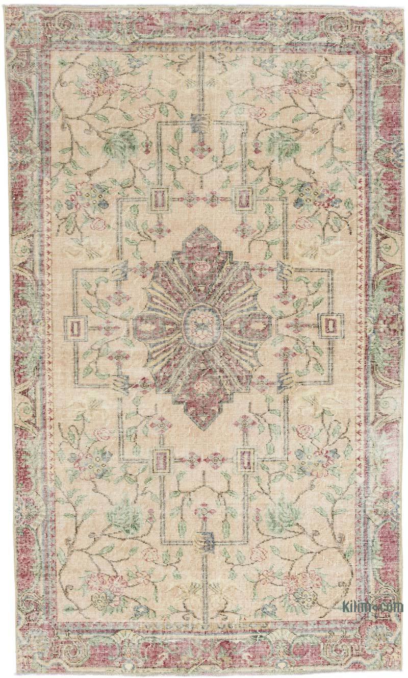 El Dokuma Vintage Halı - 147 cm x 245 cm - K0062904