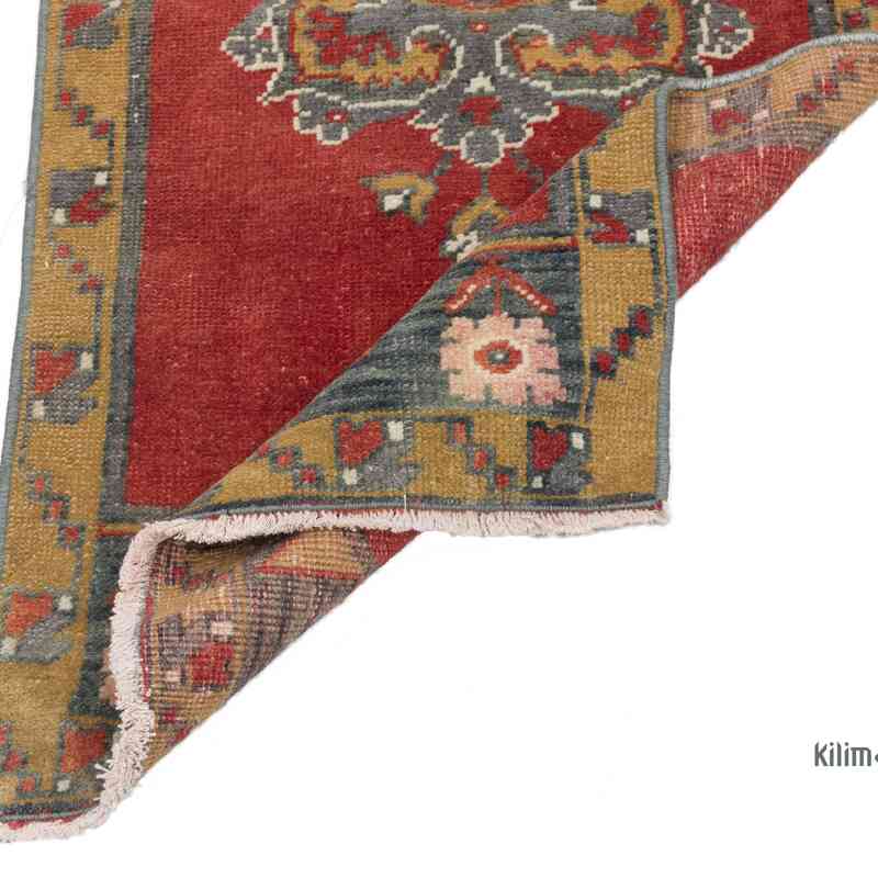 Vintage Turkish Hand-Knotted Rug - 1' 8" x 3' 4" (20" x 40") - K0062908