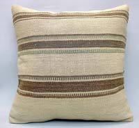 Kilim Pillow Cover - 1' 8" x 1' 8" (20" x 20")