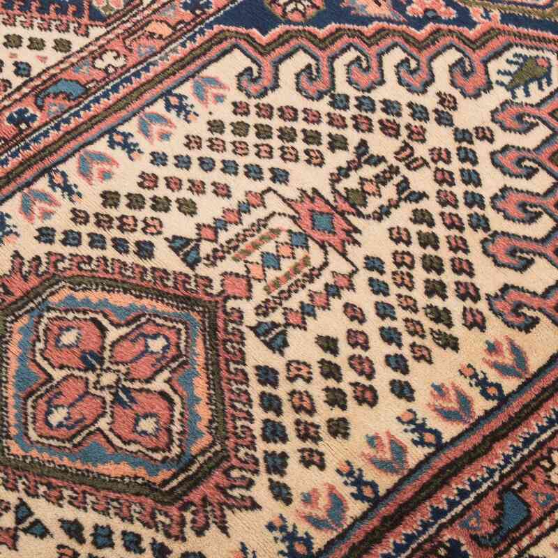 Alfombra Vintage Turca Anudada a Mano - 100 cm x 192 cm - K0063078