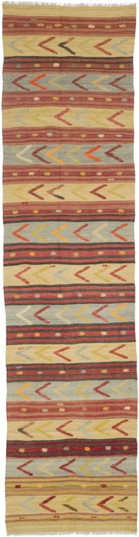 Corredor Sivas Afyon Kilim - 85 cm x 333 cm