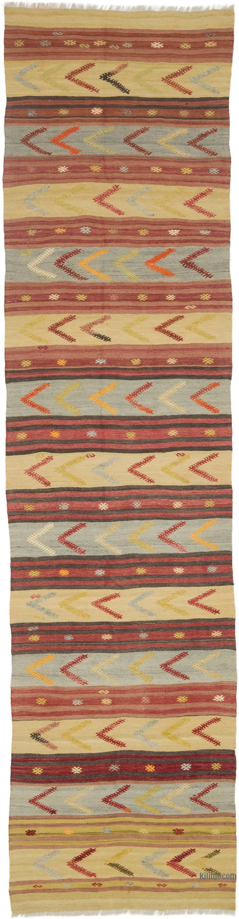 Corredor Sivas Afyon Kilim - 85 cm x 333 cm - K0063108