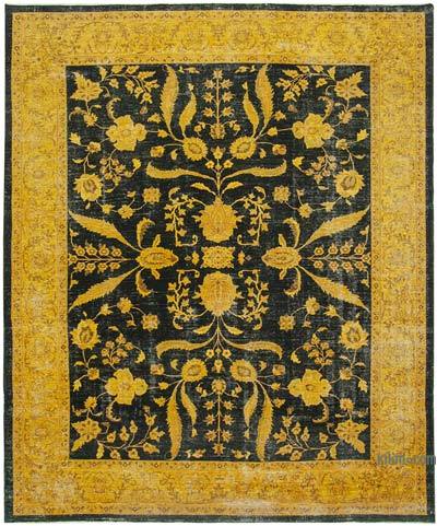 New Hand Knotted Wool Oushak Rug - 9' 5" x 11' 5" (113 in. x 137 in.)