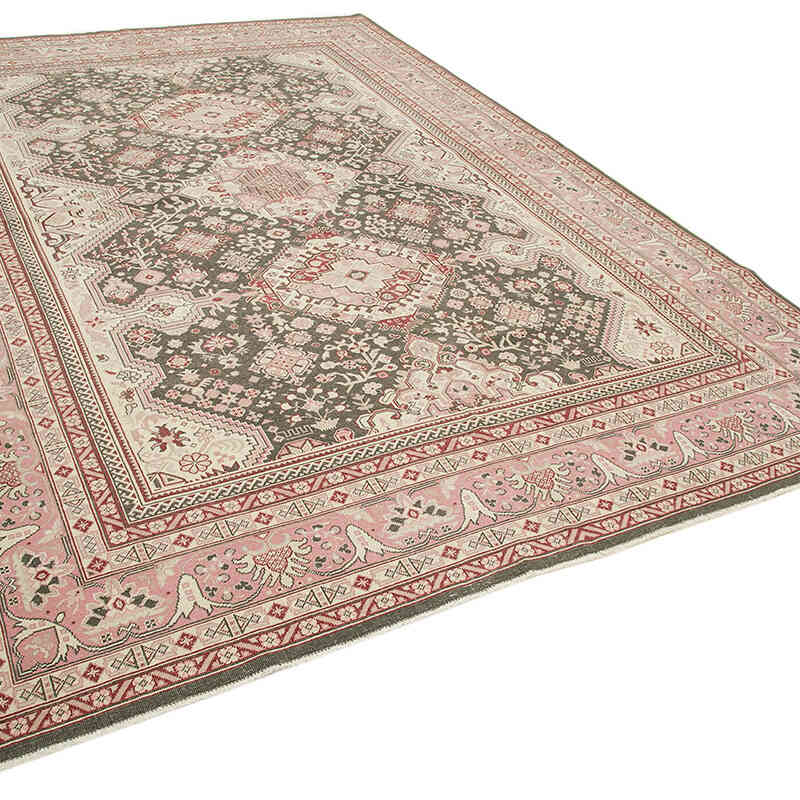 Nueva Alfombra Oushak Tejida a Mano - 245 cm x 351 cm - K0063128