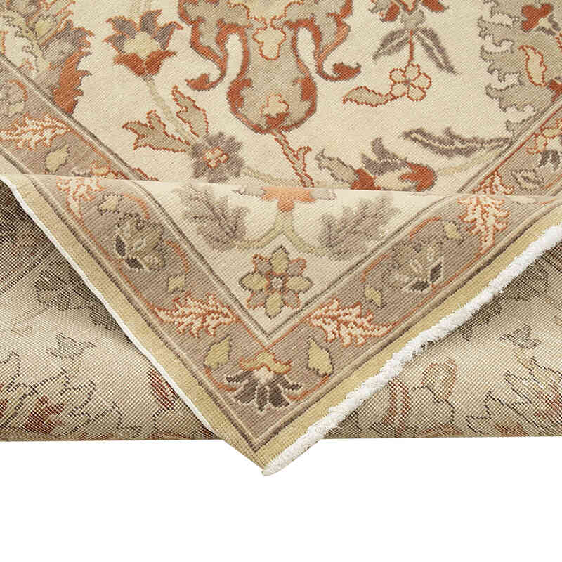 Nueva Alfombra Oushak Tejida a Mano - 294 cm x 393 cm - K0063137