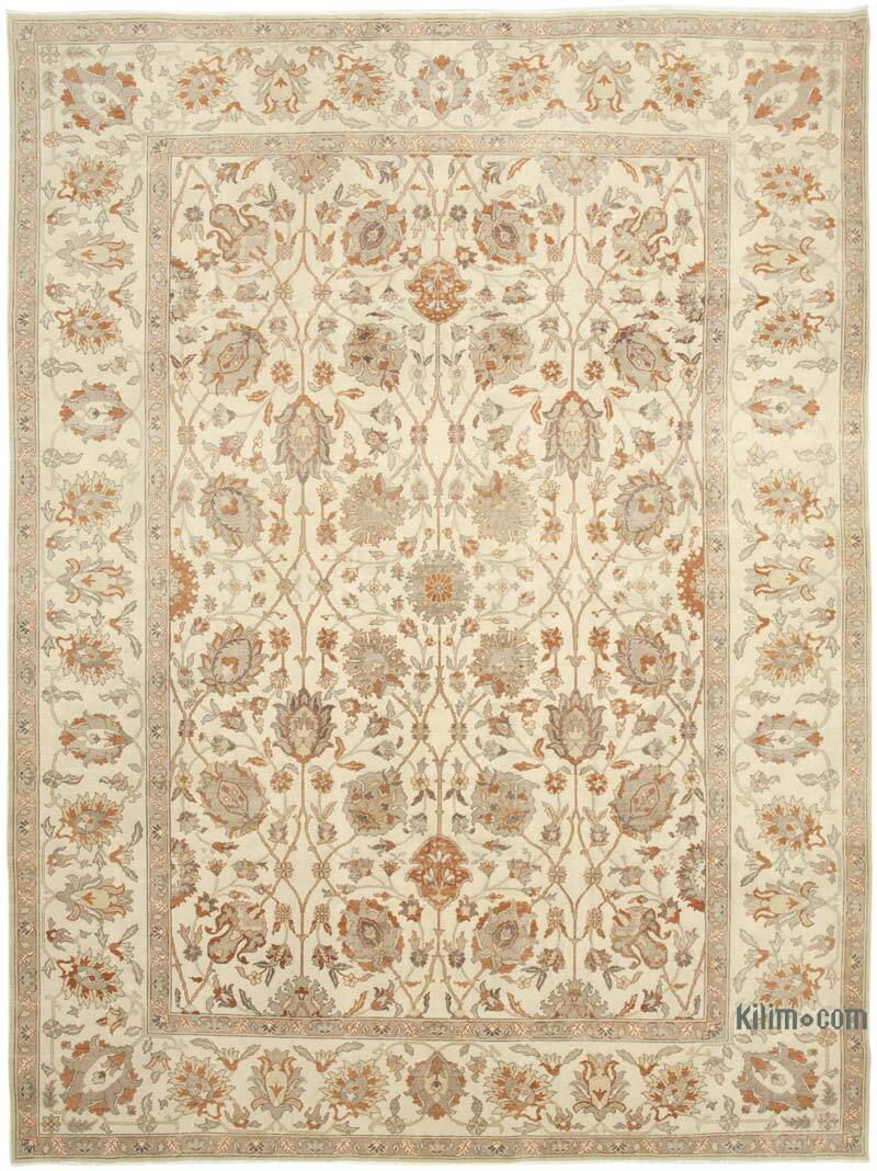Nueva Alfombra Oushak Tejida a Mano - 294 cm x 393 cm - K0063137